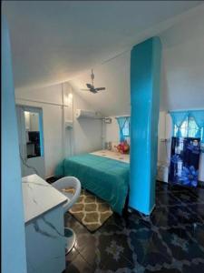 Postel nebo postele na pokoji v ubytování Villa Del Los