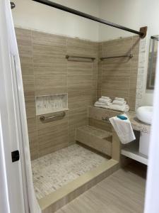 Koupelna v ubytování Lavista Antigua