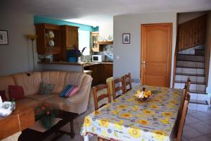 Χώρος καθιστικού στο Le Grand Duc