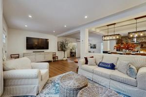 Χώρος καθιστικού στο Mill Brook Retreat - Unit 1