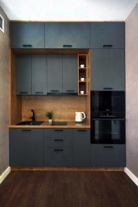 Køkken eller tekøkken på Lavender Raf