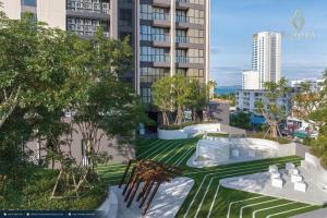 Bygningen som lejligheden ligger i