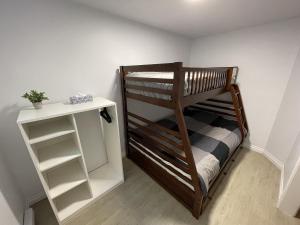 Giường trong phòng chung tại Hameau 33-104