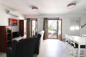 Et opholdsområde på Casa Miramar Spainsunrentals