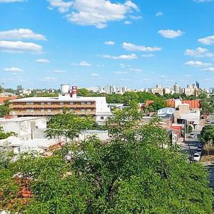 Γενική άποψη της πόλης Σαντιάγο ντελ Εστέρο ή θέα της πόλης από  αυτό το διαμέρισμα