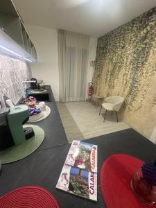 Χώρος καθιστικού στο The Rooms Catanzaro Lido