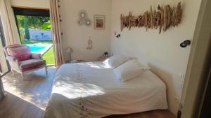 Postel nebo postele na pokoji v ubytování Soa