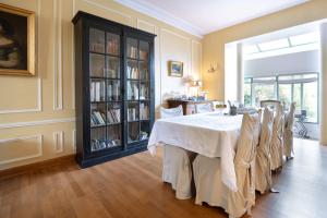 Knihovna v bed and breakfast