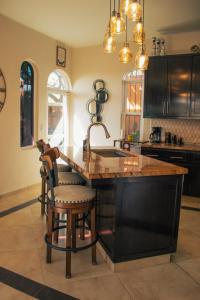 Η κουζίνα ή μικρή κουζίνα στο Casa de las Olas