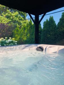 a jacuzziificialificialificialificialificialificialificialificialificialificialificial at Modern Retreat with Hot tub by YYZ, 20min to CN Tower in Toronto