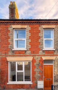 Bygningen som feriehuset ligger i