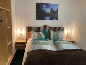 Postel nebo postele na pokoji v ubytování Apartment Alpenhof Huber