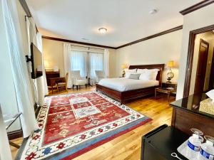 Postel nebo postele na pokoji v ubytování Dartmouth House