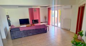 Μια τηλεόραση ή/και κέντρο ψυχαγωγίας στο villa de calme