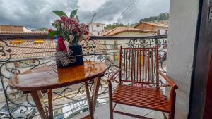 Balkón nebo terasa v ubytování Casona MICA'S HOUSE