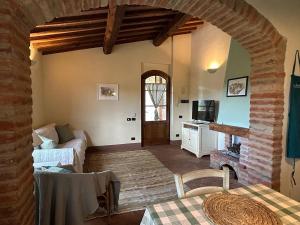 Køkken eller tekøkken på Podere Casanova - Viridis, Peace in San Gimignano