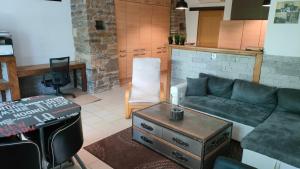 Η κουζίνα ή μικρή κουζίνα στο Appartement Bayonnais, au cœur de la verdure