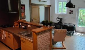 Η κουζίνα ή μικρή κουζίνα στο Appartement Bayonnais, au cœur de la verdure