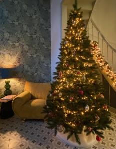 Posezení v ubytování Maison Brunon