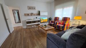 Μια τηλεόραση ή/και κέντρο ψυχαγωγίας στο Apartamento La Manchuela