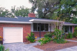 Bygningen som feriehuset ligger i