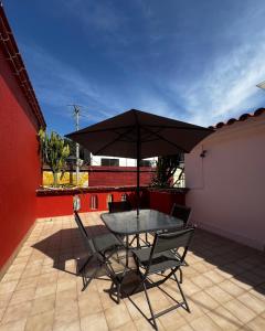 Μπαλκόνι ή βεράντα στο Casa Carmesí