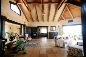 Et opholdsområde på Villa Olimpia