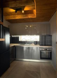 Kuchyň nebo kuchyňský kout v ubytování Gorje Tara