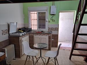 Køkken eller tekøkken på Studio blida