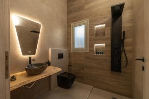 Koupelna v ubytování XTC Villas Kefalonia - Villa X