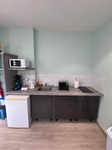 Η κουζίνα ή μικρή κουζίνα στο Studio Zen Caza Form +4 φωτογραφίες