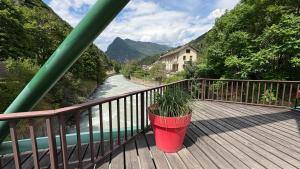 Naturlandskabet i nærheden af lejligheden