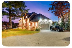 Το κτήριο όπου στεγάζεται  η παραθεριστική κατοικία