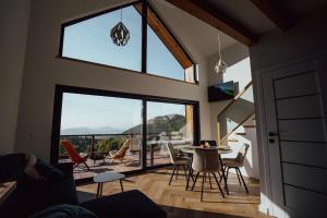 Γενική θέα στο βουνό ή θέα στο βουνό από  αυτό το σαλέ