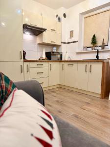 Kuchyň nebo kuchyňský kout v ubytování AL-Dom Apartamenty Apartament Anioł + 11 fotografií