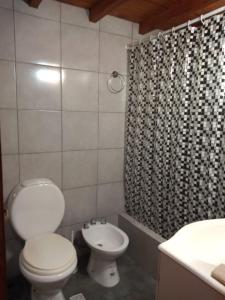 Ένα μπάνιο στο Complejo Los Ciruelos