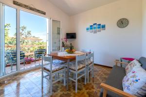 TV a/nebo společenská místnost v ubytování Villa Eden sul mare