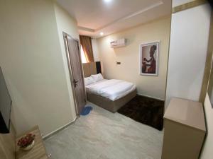 Ένα ή περισσότερα κρεβάτια σε δωμάτιο στο Eliora Apartment +12 φωτογραφίες