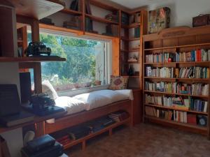 Biblioteket i lodgen