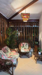 Posezení v ubytování Pousada Meu Sossego