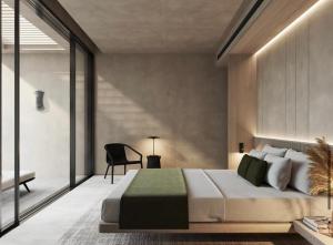 Postel nebo postele na pokoji v ubytování Hotel Harrisson Guadalajara Centro