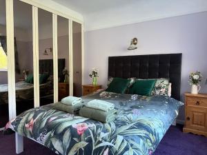 Ένα ή περισσότερα κρεβάτια σε δωμάτιο στο Beach Bungalow