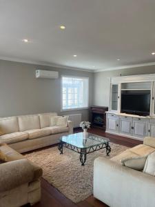 Μια τηλεόραση ή/και κέντρο ψυχαγωγίας στο Hospedagem Solari di Gramado