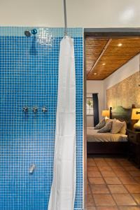 Koupelna v ubytování Nicawaves