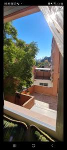 a view of a building from a window at guiliz in Marrakech
