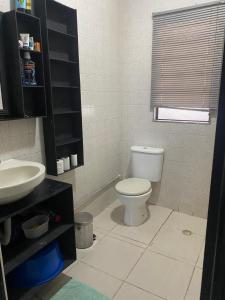 Koupelna v ubytování Sagui House somente para mulheres