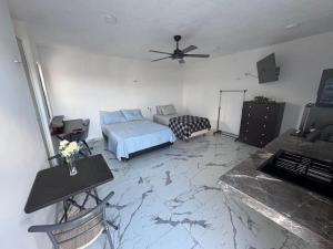 TV a/nebo společenská místnost v ubytování Loft's PB