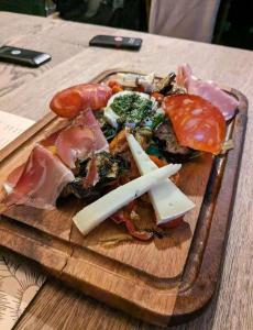 Comida en el bed and breakfast o alrededores