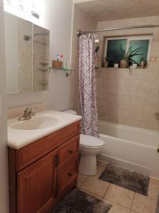 Koupelna v ubytování Beautiful home with your own entrance in Sandy