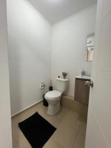 Et badeværelse på bulnes urbano suites 1